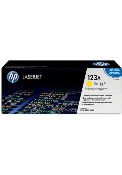Hp Q3972A (123A) Sarı Toner-Hp 2550/Hp 2820-2840 Toneri