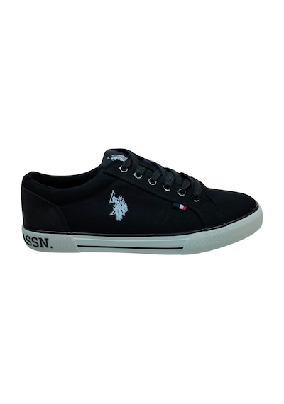 U.s. Polo Assn. Teo Tex 4fx Erkek Siyah Sneaker Ayakkabı-siyah Siyah