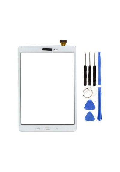 Samsung Galaxy Tab A Sm-t555 Uyumlu Hk Dokunmatik Beyaz + Tamir Seti