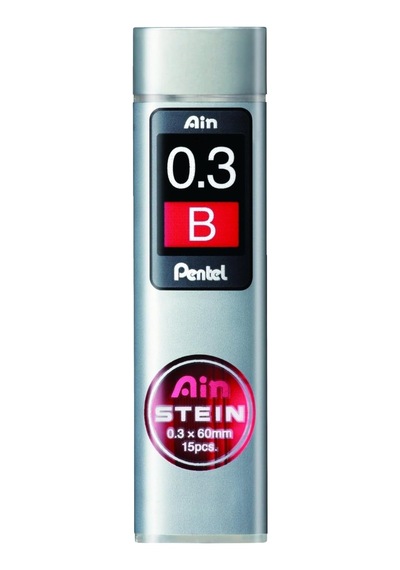 Mekanik Kurşun Kalem Ucu, 15 Adet, 0.3 Mm, B
