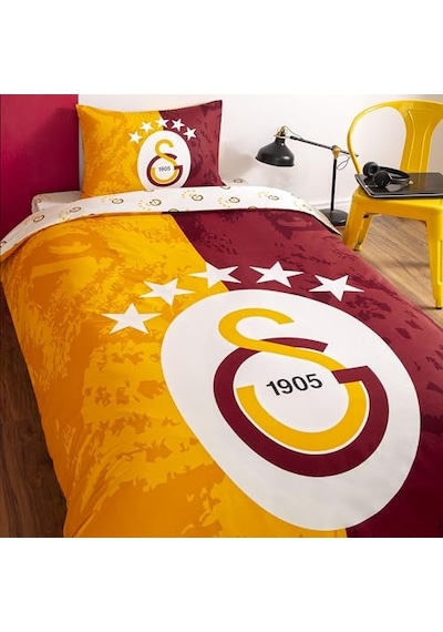 Lisanslı 5.yıldız Galatasaray Nevresim Takımı Tek Kişilik Diğer