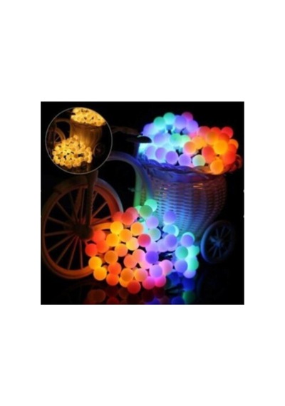 5 Metre Top Led Animasyonlu Yılbaşı Süsü Rgb Kırmızı, Yeşil, Mavi