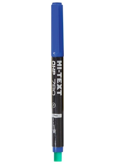 Hı-text Asetat Kalemi S Mavi 780sm Diğer