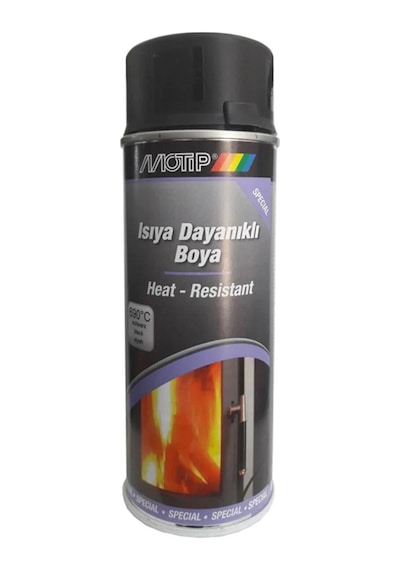Motip 690 Derece Isıya Dayanıklı Siyah 400 ML