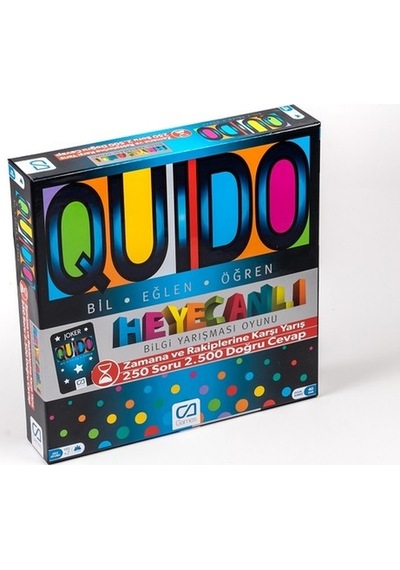 Ca Games Eğitici-Quıdo Board Game