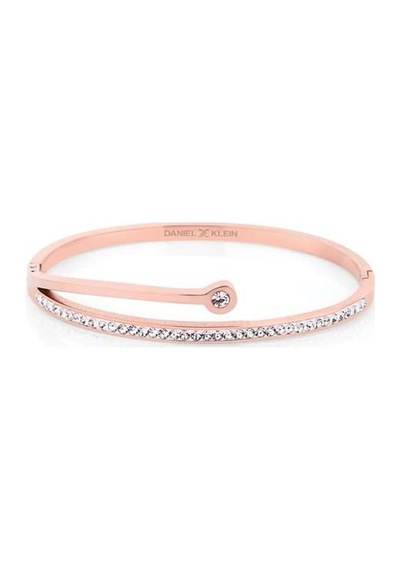 Daniel Klein DKB.2.2041.03 Taşlı Çelik Kadın Bileklik Rose Gold