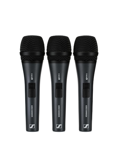 3-pack E 835-s / Dinamik Kablolu Mikrofon 3'lü