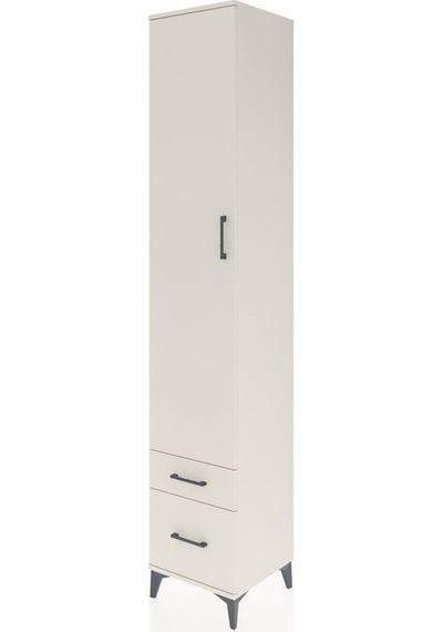 Hyperion Dolap 3 Raflı 2 Çekmeceli Tek Askılı 44x44x243 Aytaşı-aytaşı Aytası