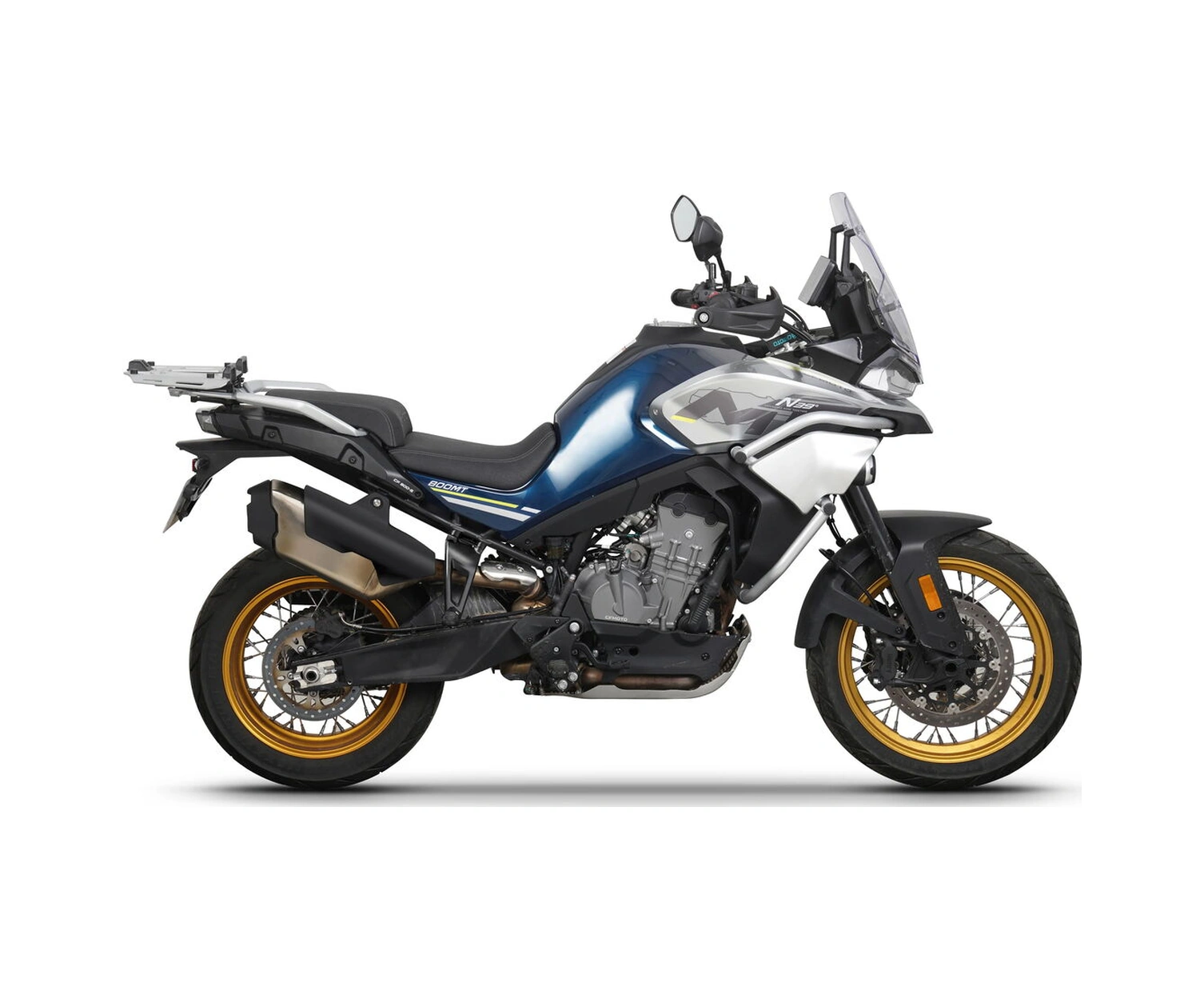 Cf Moto 800mt Arka Çanta Demiri Shad C0mt81st Siyah