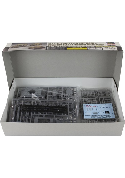 Hasegawa 30046 1/72 Ölçek, Rommel Afrika Korps 1/32 Ölçek, Metal General Figürü Hediyeli , Askeri Araç Model Kiti