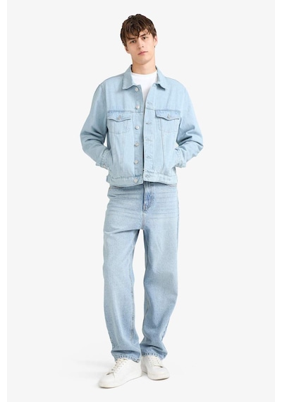 Defacto Regular Fit Jean Ceket F4741ax25aunm39 Mavi