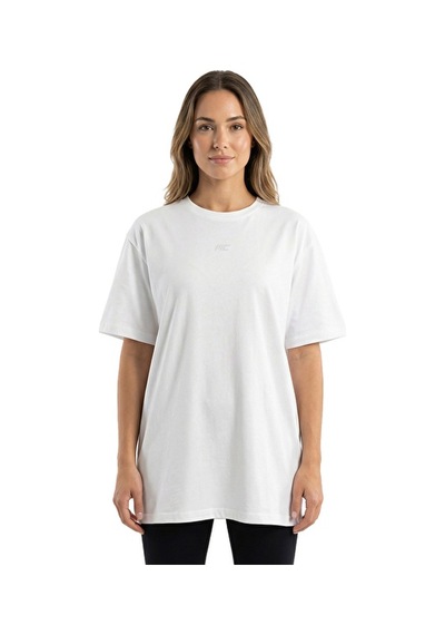 Musclecloth Training Kadın Oversize T-shirt Kırık Beyaz