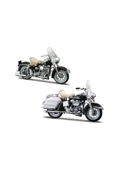1/18 Harley-davidson İkili Motorlar 60'lar