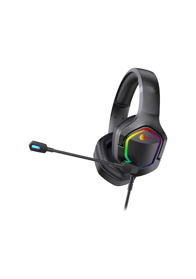 Lecoo HT403 USB Kablolu RGB Mikrofonlu Kulak Üstü Gaming Kulaklık