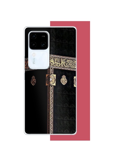 Vivo V30 Uyumlu Kabe4 Baskılı Silikon Kılıf Renkli