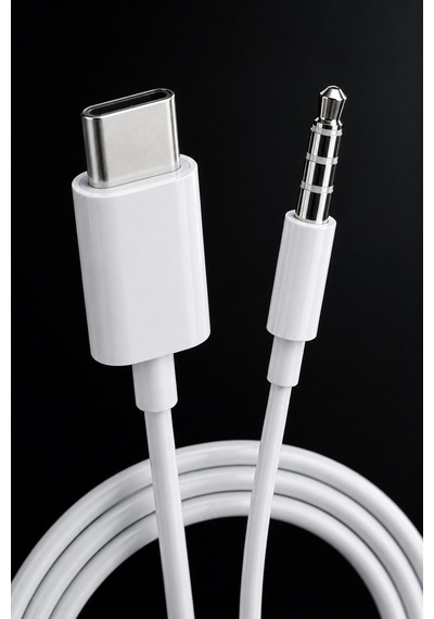 Metaforce Type C Aux Çevirici 1 Metre Dijital Ses Adaptörü 3.5mm Jack Alüminyum Gövde Type C To Aux Kablo