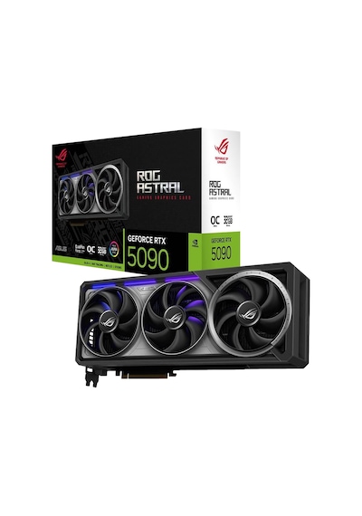Asus Rog Astral Geforce Rtx 5090 32gb Gddr7 Oc Edition Dlss 4 512 Bit Ekran Karti