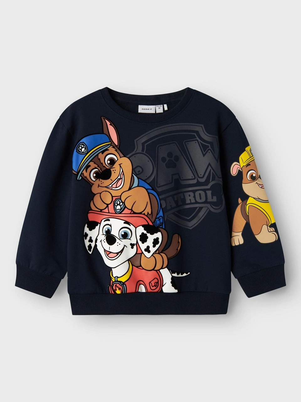 United Colors Of Benetton Name İt Çocuk Baskılı Sweatshirt NAVY
