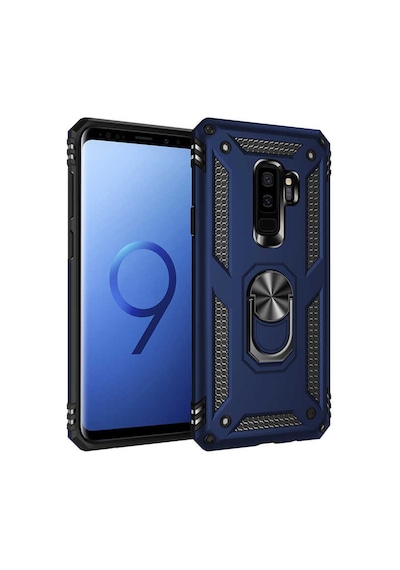 Galaxy S9 Plus Kilif Zore Vega Yüzüklü Standli Zirh Kilif 556703163