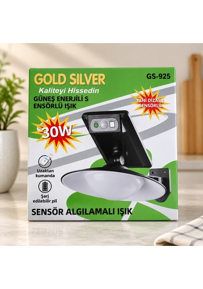 Güneş Enerjili Sensörlü Işık Resimdeki