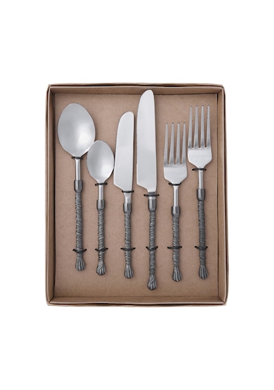 Yargıcı 6'lı Çatal Bıçak Seti 26x21x3 Cm 26knhs1054n St