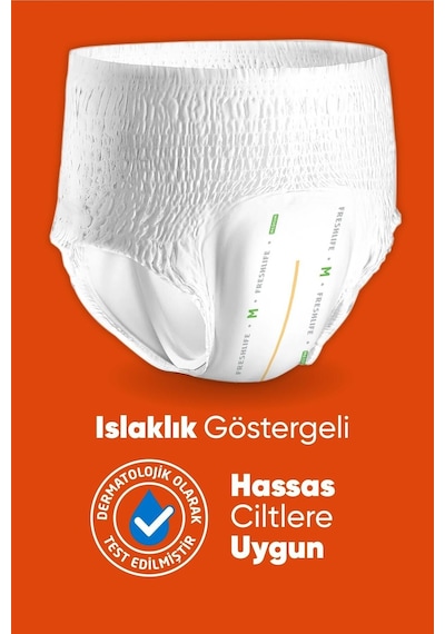 Medium Emici Külot 30 Lu 4 Paket 120 Adet M