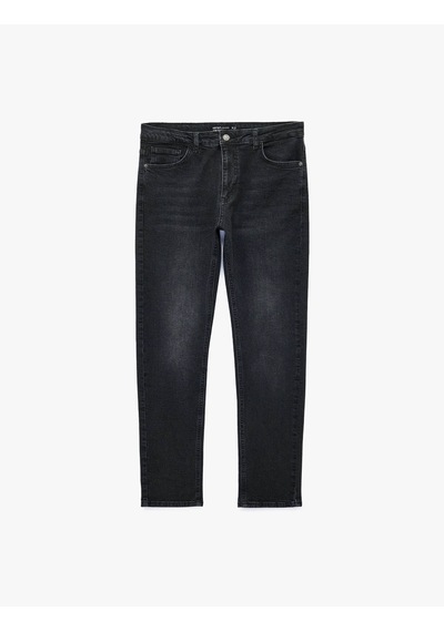 Koton Brad Siyah Erkek Jean Pantolon 7wam40087nd