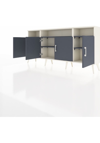 Arges Konsol 6 Raflı 4 Kapaklı 176x30x83 Aytaşı-antrasit/antrasit Antrasit/antrasit Arges Konsol 6 Raflı 4 Kapaklı 176x30x83 Aytaşı-antrasit/antrasit Antrasit/antrasit