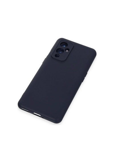 One Plus 9 Kılıf Nano İçi Kadife Silikon - Lacivert Renkli