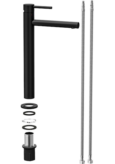 VitrA Origin A4255836Wtc Lavabo Bataryası Yüksek Mat Siyah