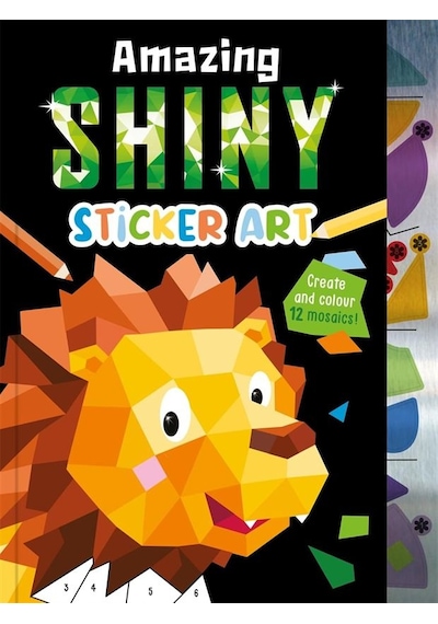 Amazing Shiny Sticker Art Ciltli Igloo Books