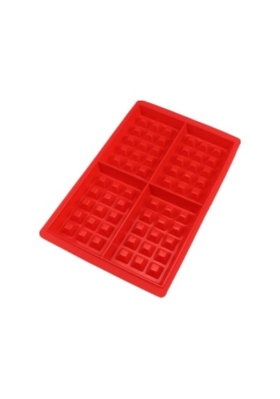 Waffle Kalıbı Kırmızı