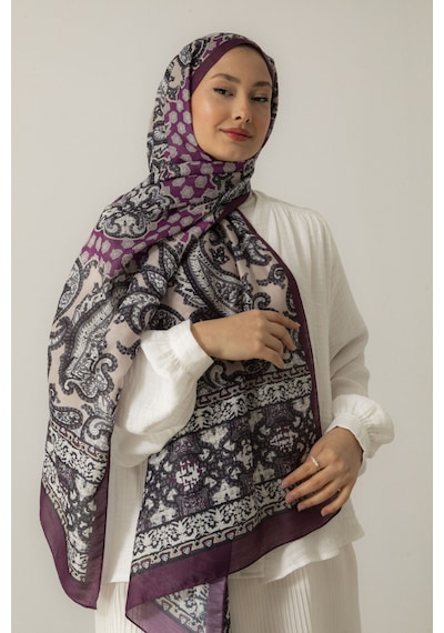 Mimiyum Miras Desen-soft Şal - Model 7 Çok Renkli