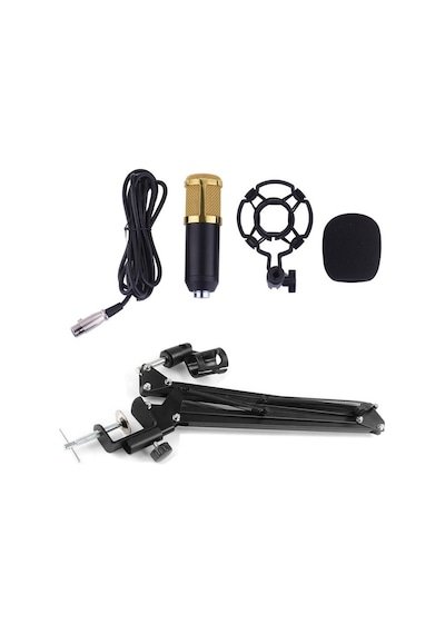 Bm800 Stüdyo Kayıt Youtuber Mikrofonu Seti + Stand + Pop Filtre Bm800 Stüdyo Kayıt Youtuber Mikrofonu Seti + Stand + Pop Filtre