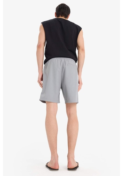 Defacto Regular Fit File Astarlı Kısa Boy Deniz Şortu B7255ax25hsgr265 Gri Defacto Regular Fit File Astarlı Kısa Boy Deniz Şortu B7255ax25hsgr265 Gri