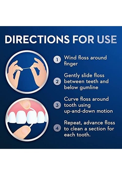 Oral-b Super Floss Önceden Kesilmiş Teller Diş İpi, Nane, 50 Adet