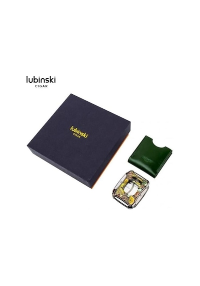 Lubinski Ancient Egypt Kılıflı Kare Puro Kesici 60ring Lb-328