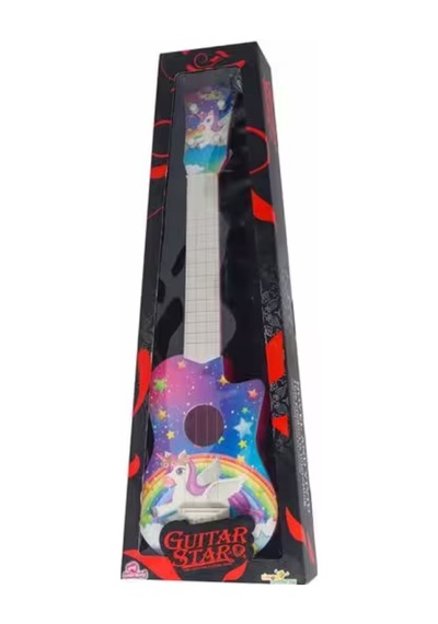 Kutulu Baskılı Gitar - 2 Adet Aynı Ürün, X2 Paket