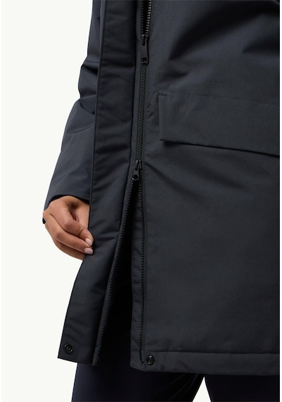 Jack Wolfskin Tempelhop Su Geçirmez Kadın Mont-a60202 Antrasit