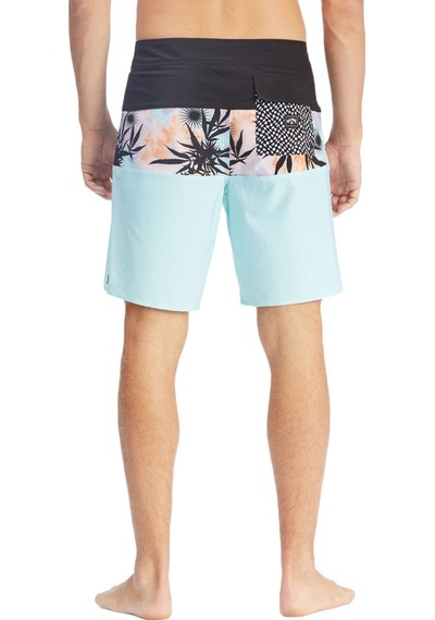 Bıllabong Billabong Tribong Pro Erkek Mavi Boardshort 804 Çok Renkli