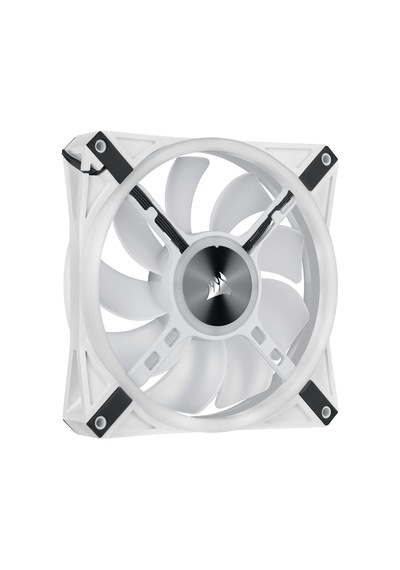 İcue Ql140 Rgb, 140 Mm X 25mm Rgb Led Pwm Fan Maksimum Hız 1250 Rpm'ye Kadar - Tek Ünite, Beyaz