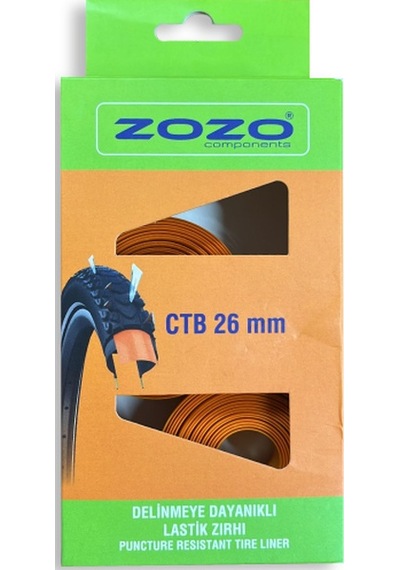 Zozo CTB 26mm Delinmeye Dayanıklı Şehir Bisiklet Lastik Zırhı