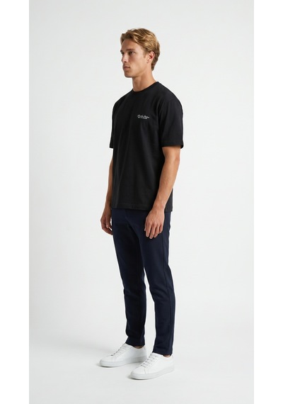 Redline Erkek Kısa Kol Regular Fit Tshirt Siyah