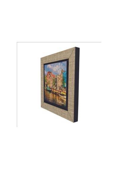 Hollanda Görseli Baskılı Mdf Magnet 7x7 191