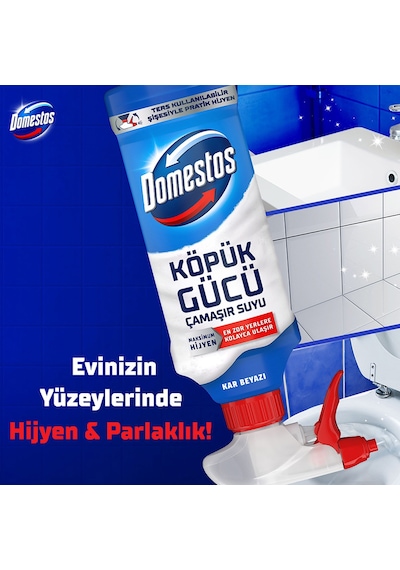 Domestos Köpük Gücü Köpük Çamaşır Suyu Kar Beyazı 450 Ml X1 Diğer 42288348