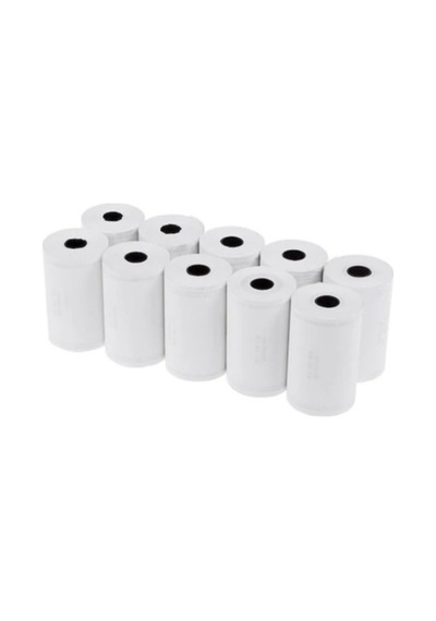 10 Adet 1 Paket 56 Mm X 25 Metre Yazar Kasa Termal Kağıt Rulosu