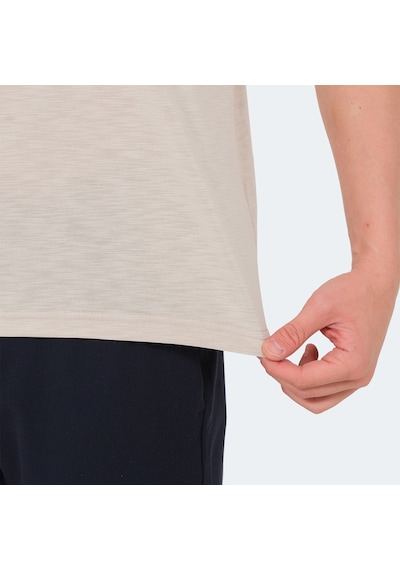Slazenger KATSURO Erkek Polo Yaka Bej Tişört