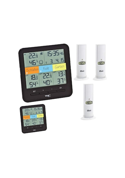 Tfa Dostmann Klimahome Rhodes Tfa 30.3060.ıt Kablosuz Termo-higrometre Siyah 30.3060.01
