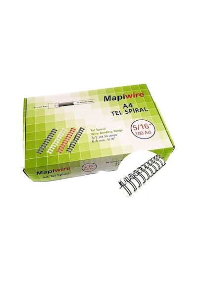 Mapiwire 5/16 Kutu Tel Siyah 100 Ad.