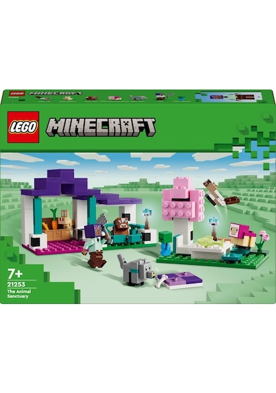 LEGO® Minecraft Hayvan Barınağı 21253 7+ Yaratıcı Oyuncak Yapım Seti - 206 Parça